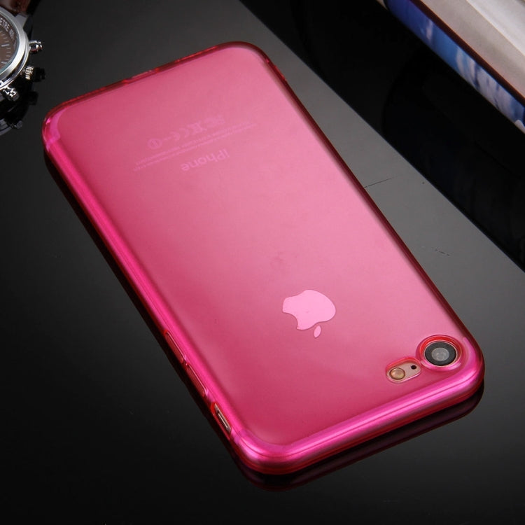 For  iPhone 8 & 7  0.5mm Ultra-thin Dark Color Transparent TPU Protective Case