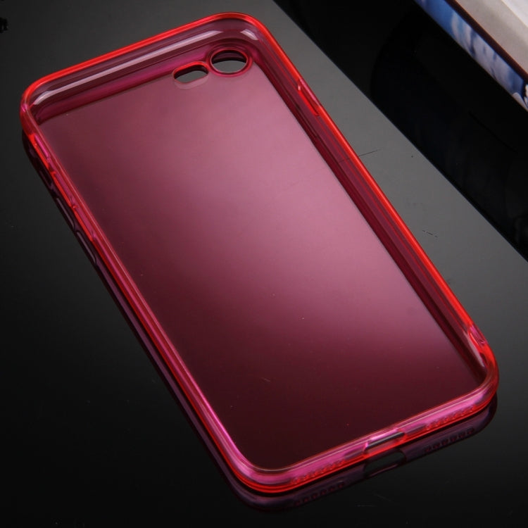 For  iPhone 8 & 7  0.5mm Ultra-thin Dark Color Transparent TPU Protective Case