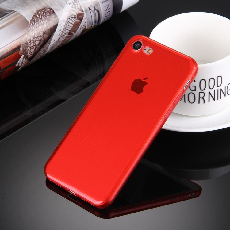For  iPhone 8 & 7  0.5mm Ultra-thin Dark Color Transparent TPU Protective Case