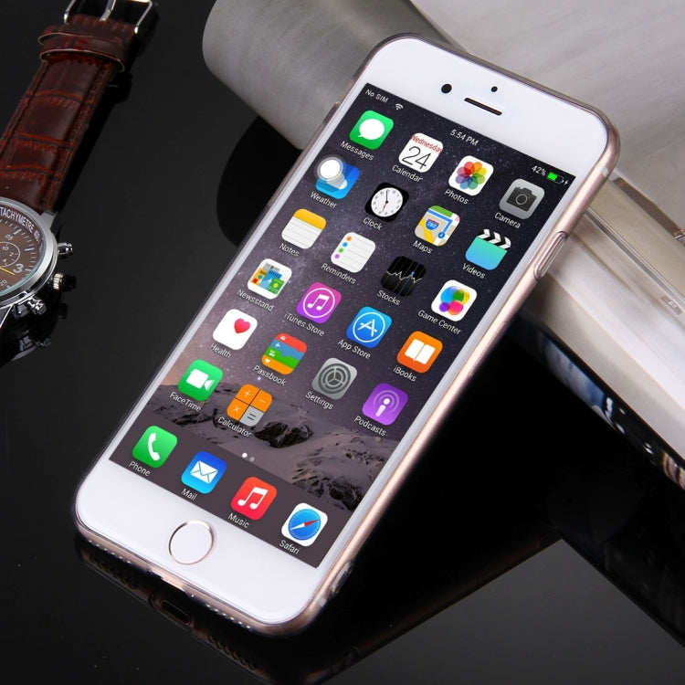 For  iPhone 8 & 7  0.5mm Ultra-thin Light Color Transparent TPU Protective Case