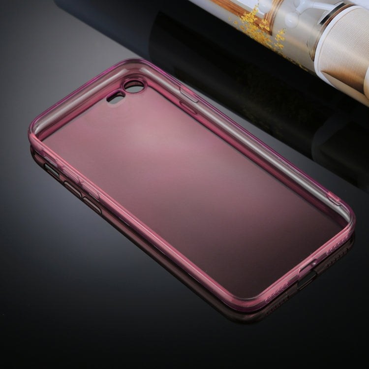 For  iPhone 8 & 7  0.5mm Ultra-thin Light Color Transparent TPU Protective Case