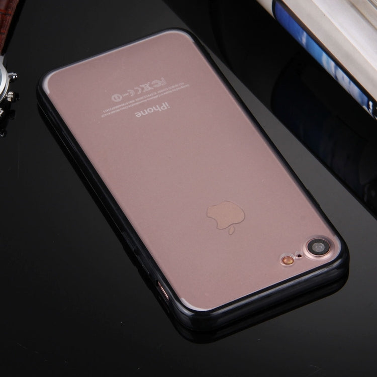 For  iPhone 8 & 7  TPU + PC Transparent Protective Case