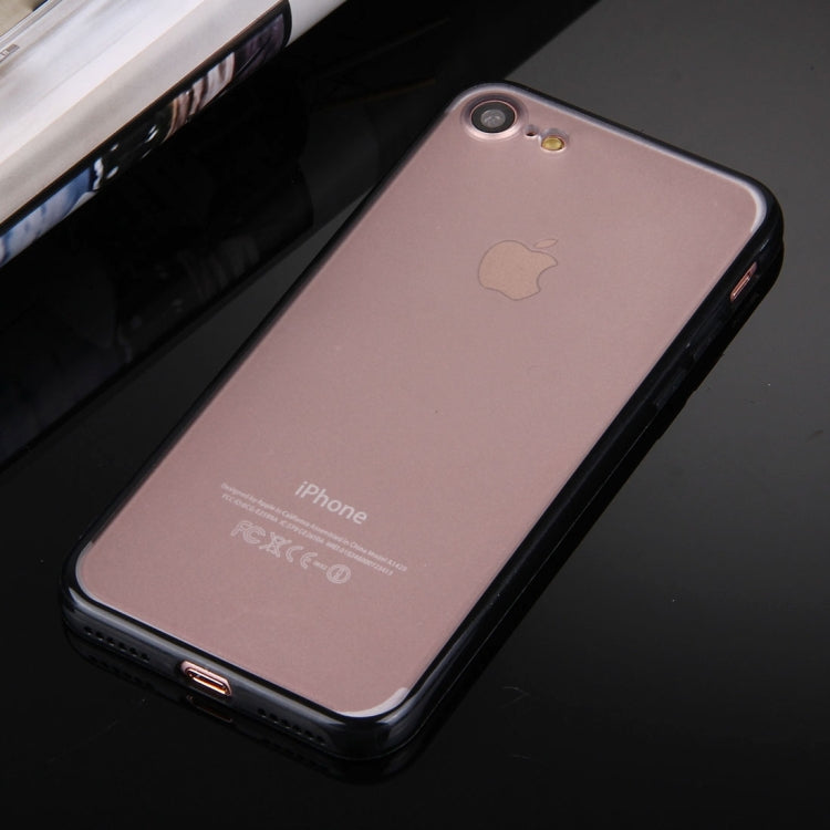 For  iPhone 8 & 7  TPU + PC Transparent Protective Case