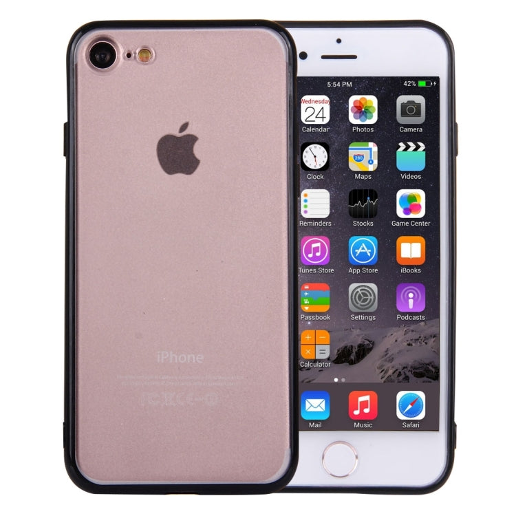 For  iPhone 8 & 7  TPU + PC Transparent Protective Case