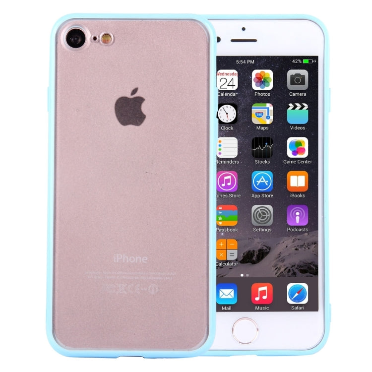 For  iPhone 8 & 7  TPU + PC Transparent Protective Case
