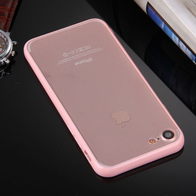 For  iPhone 8 & 7  TPU + PC Transparent Protective Case