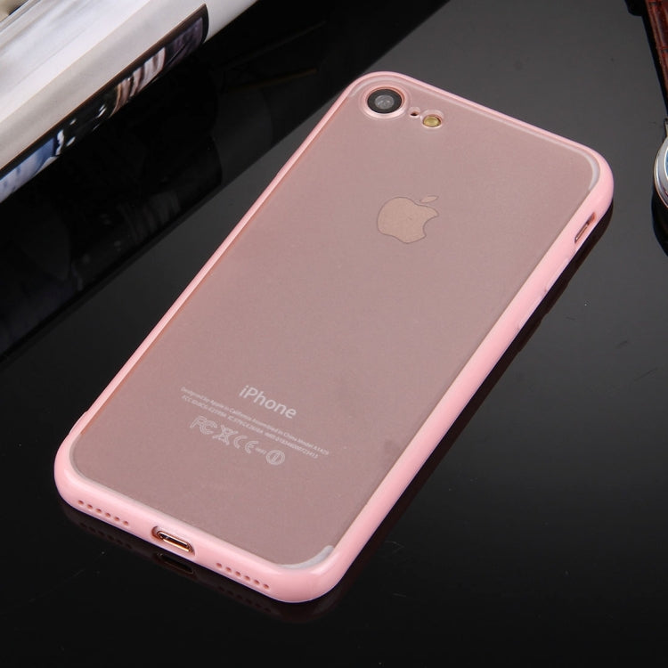For  iPhone 8 & 7  TPU + PC Transparent Protective Case