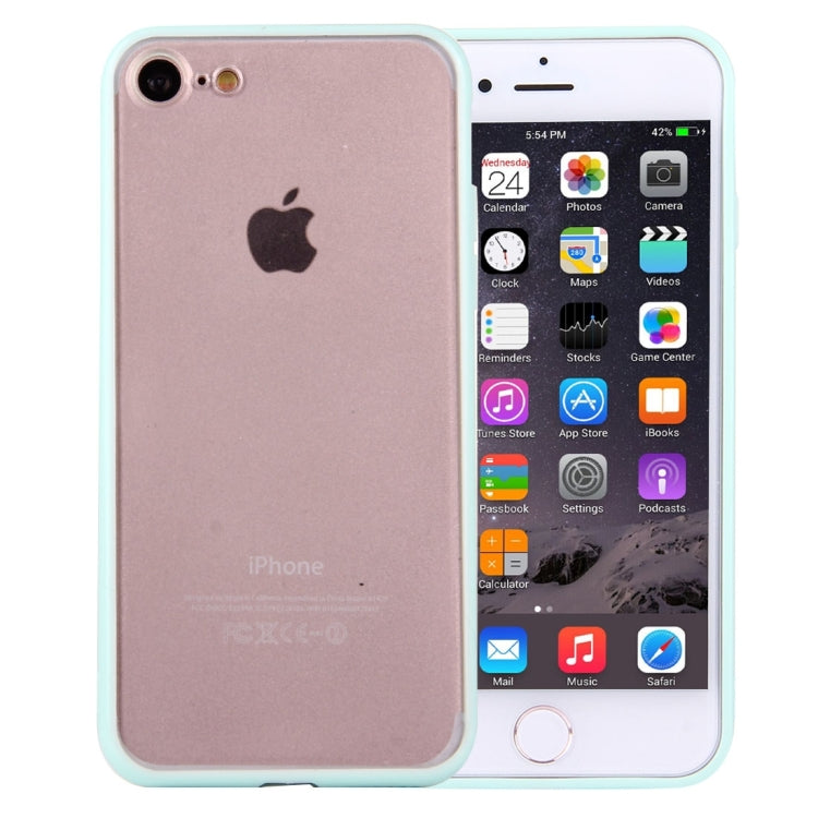 For  iPhone 8 & 7  TPU + PC Transparent Protective Case
