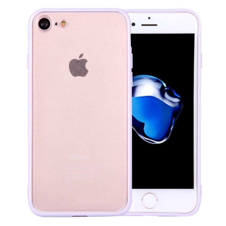For  iPhone 8 & 7  TPU + PC Transparent Protective Case
