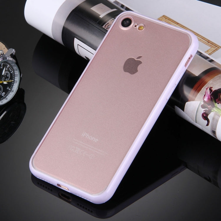 For  iPhone 8 & 7  TPU + PC Transparent Protective Case