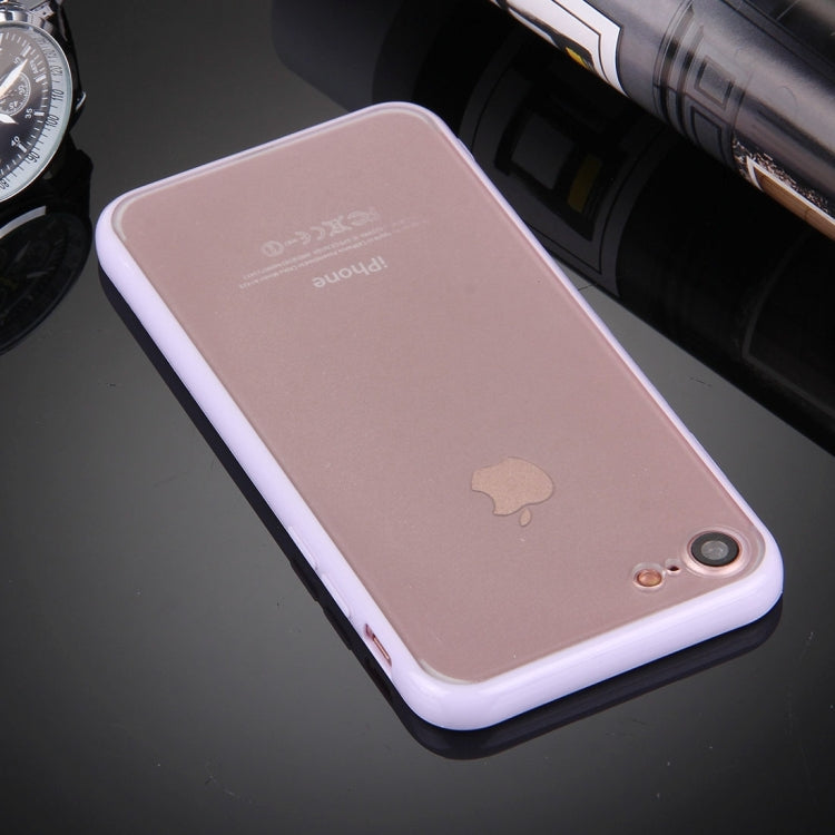 For  iPhone 8 & 7  TPU + PC Transparent Protective Case