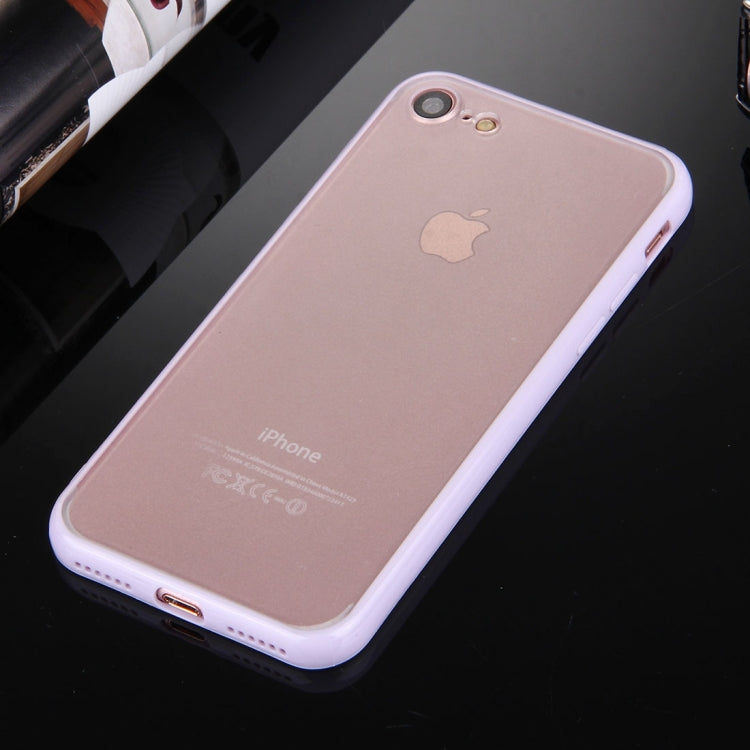 For  iPhone 8 & 7  TPU + PC Transparent Protective Case