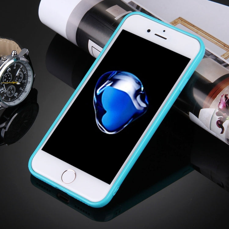 For  iPhone 8 & 7  TPU + PC Transparent Protective Case