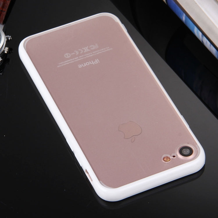 For  iPhone 8 & 7  TPU + PC Transparent Protective Case