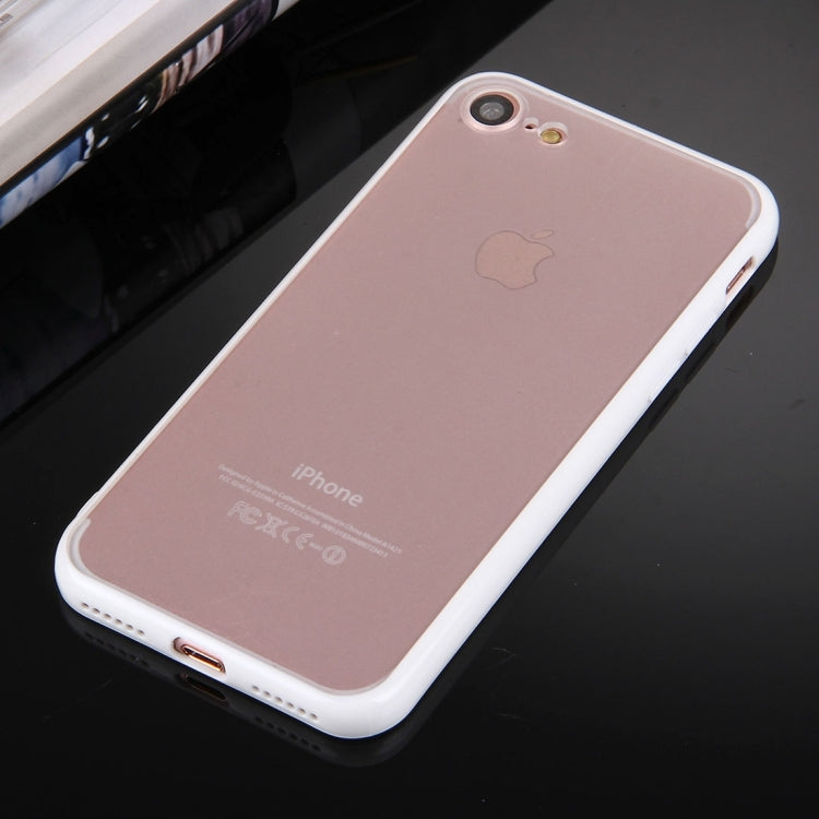 For  iPhone 8 & 7  TPU + PC Transparent Protective Case