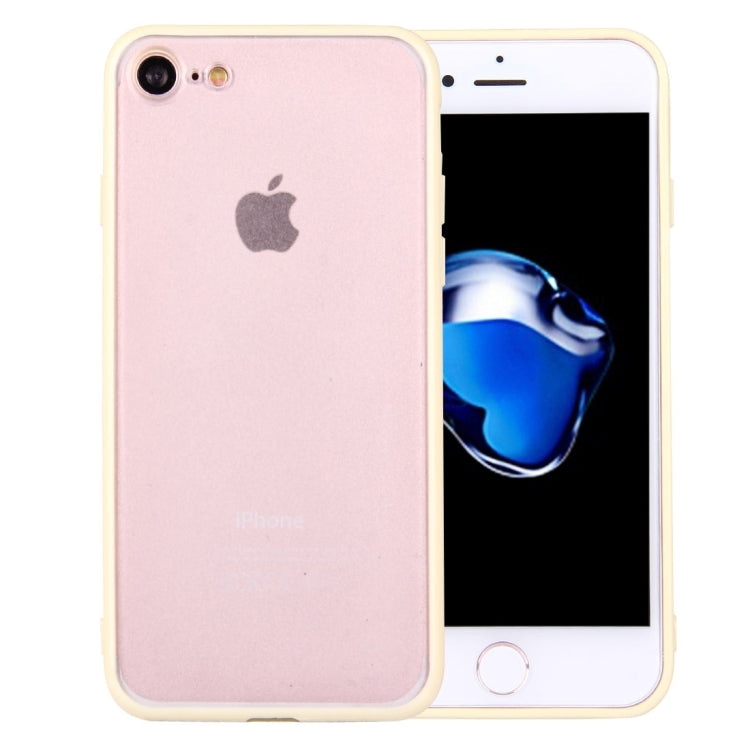 For  iPhone 8 & 7  TPU + PC Transparent Protective Case