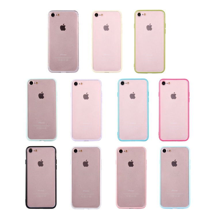 For  iPhone 8 & 7  TPU + PC Transparent Protective Case