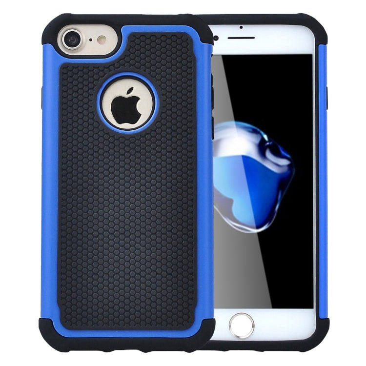 For  iPhone 8 & 7  Ball Texture Separable TPU + PC Shock-resistant Combination Case