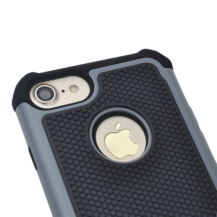 For  iPhone 8 & 7  Ball Texture Separable TPU + PC Shock-resistant Combination Case