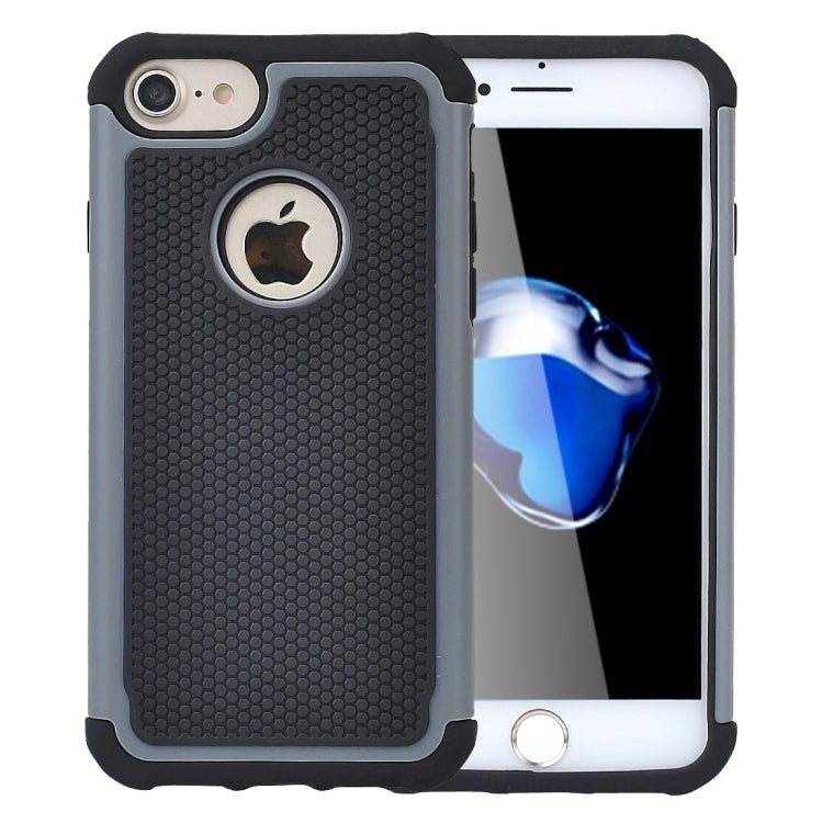 For  iPhone 8 & 7  Ball Texture Separable TPU + PC Shock-resistant Combination Case