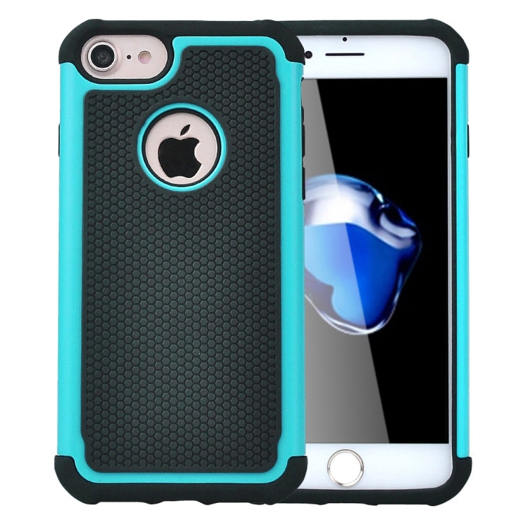 For  iPhone 8 & 7  Ball Texture Separable TPU + PC Shock-resistant Combination Case