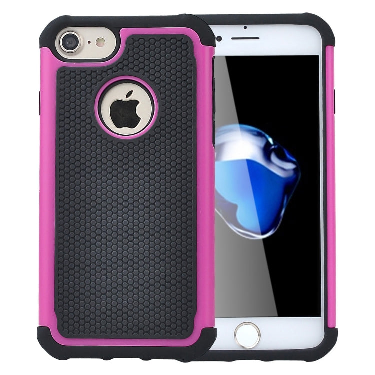 For  iPhone 8 & 7  Ball Texture Separable TPU + PC Shock-resistant Combination Case