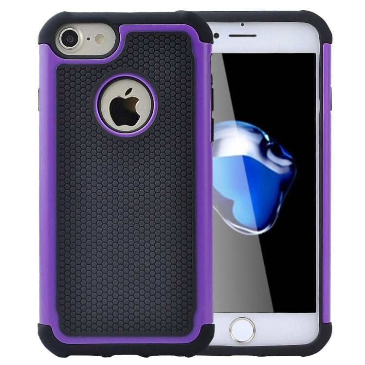 For  iPhone 8 & 7  Ball Texture Separable TPU + PC Shock-resistant Combination Case