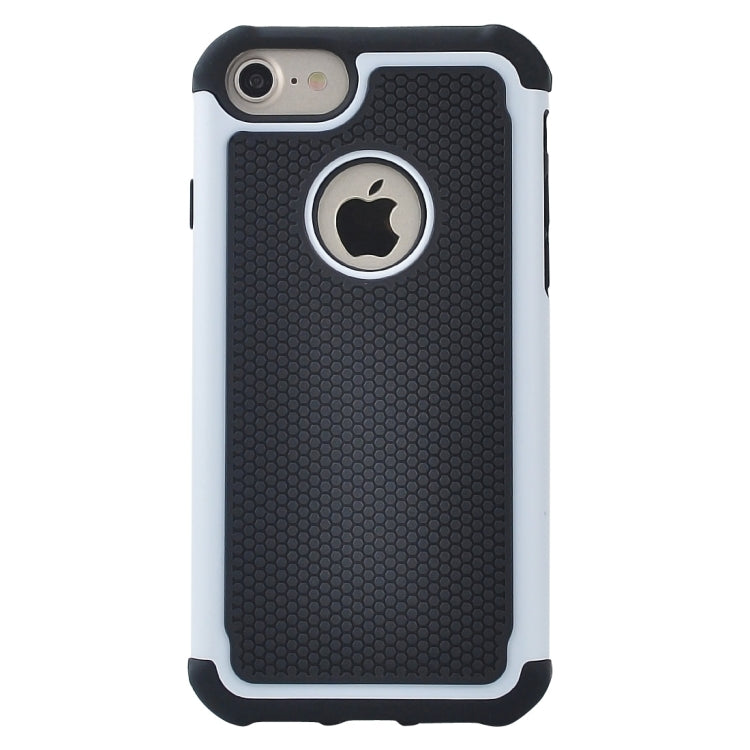 For  iPhone 8 & 7  Ball Texture Separable TPU + PC Shock-resistant Combination Case