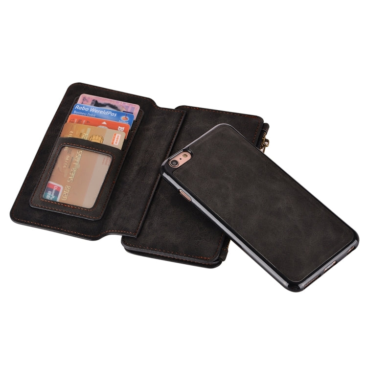 For  iPhone 8 & 7  Wallet Style Horizontal Flip Leather Case with Crad Slots & Wallet & Photo Frame