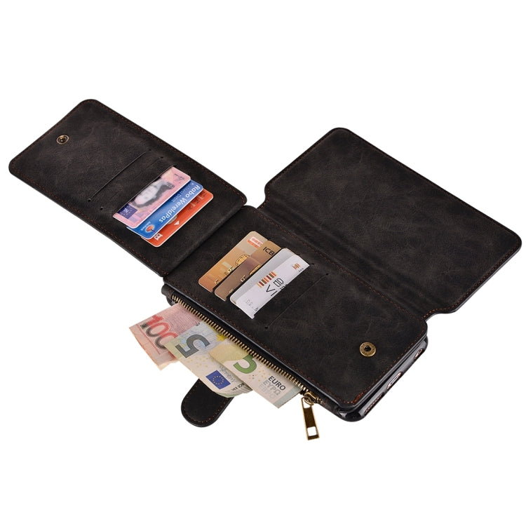 For  iPhone 8 & 7  Wallet Style Horizontal Flip Leather Case with Crad Slots & Wallet & Photo Frame