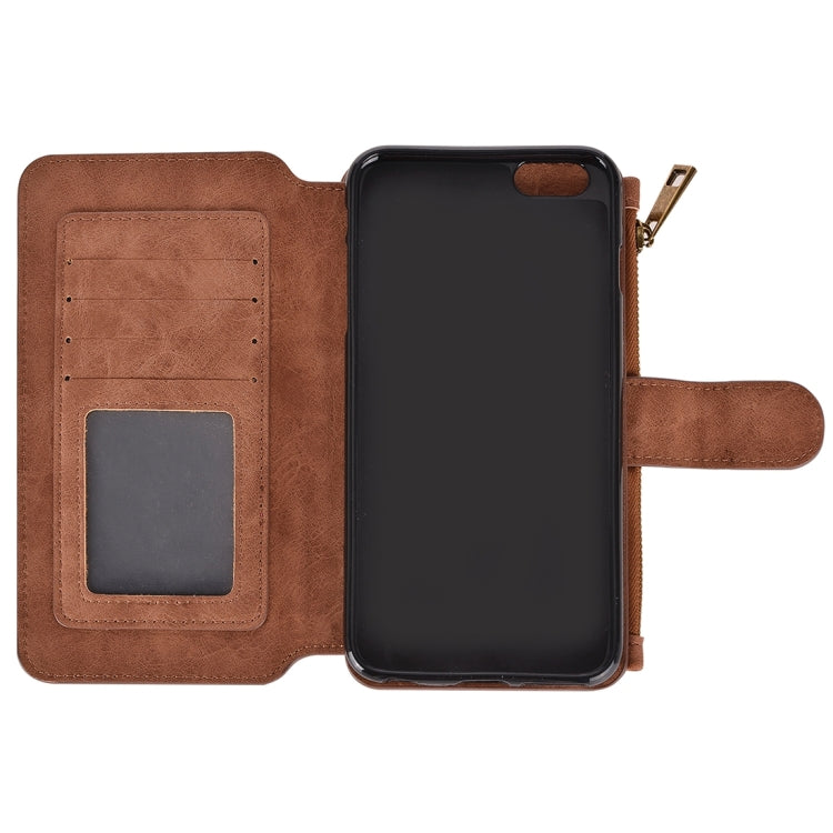 For  iPhone 8 & 7  Wallet Style Horizontal Flip Leather Case with Crad Slots & Wallet & Photo Frame