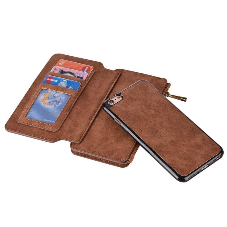 For  iPhone 8 & 7  Wallet Style Horizontal Flip Leather Case with Crad Slots & Wallet & Photo Frame