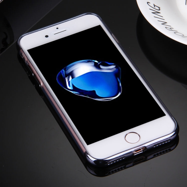 For  iPhone 8 & 7  Electroplating Soft TPU Protective Cover Case