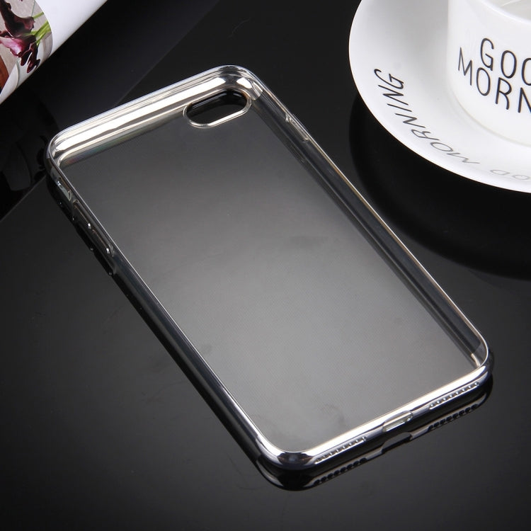 For  iPhone 8 & 7  Electroplating Soft TPU Protective Cover Case