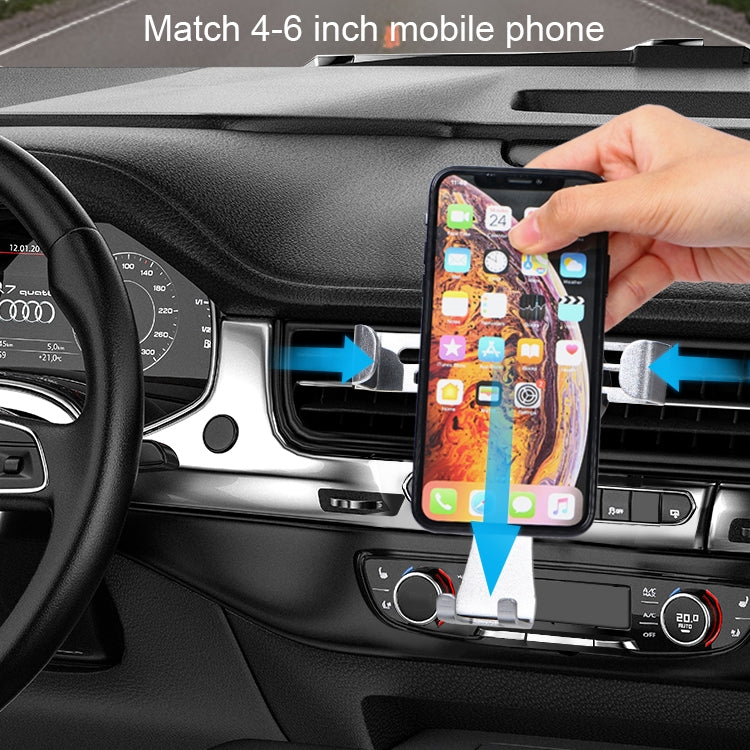 KIVEE KV-UC09 Universal Car Metal Gravity Mobile Phone Holder Bracket