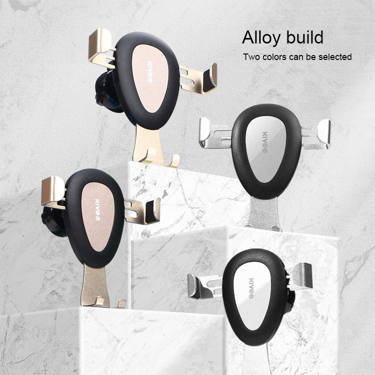 KIVEE KV-UC09 Universal Car Metal Gravity Mobile Phone Holder Bracket