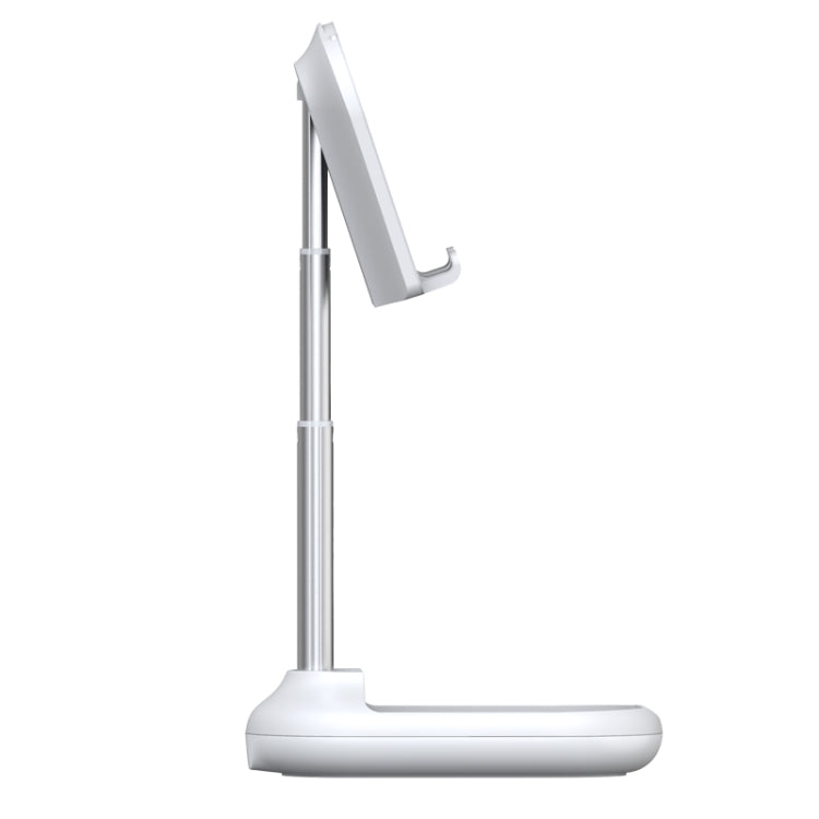 Licheers LC-345 Retractable Folding Desktop Stand Suitable for Mobile Phones / Tablets within 12.9 inches(White)