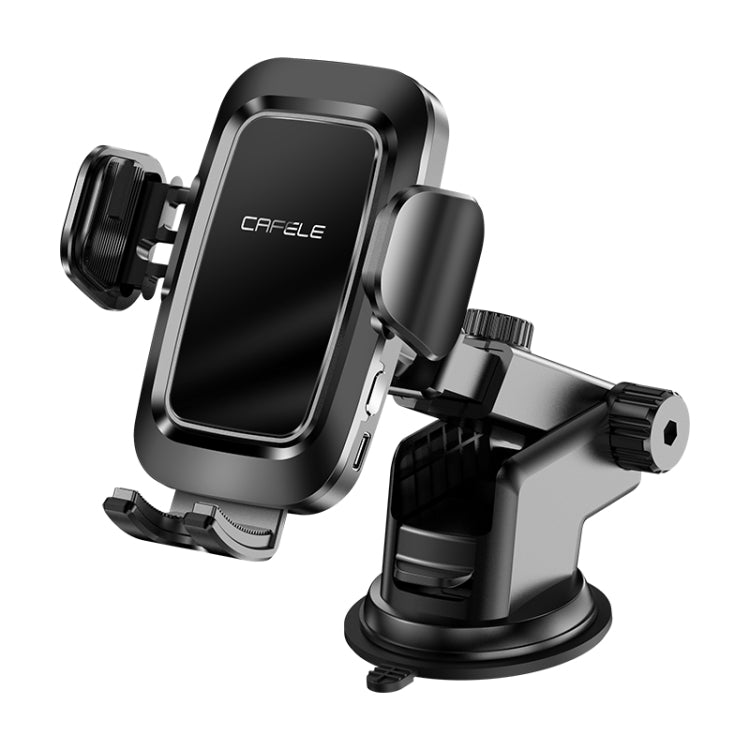 CAFELE Otto Series Car Water Cup (Fort)  Holderï¼ŒSuction Cup Telescopic Section + Cup Mouth Section(Black)