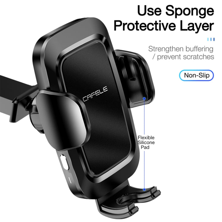 CAFELE Otto Series Car Water Cup (Fort)  Holderï¼ŒSuction Cup Telescopic Section + Cup Mouth Section(Black)