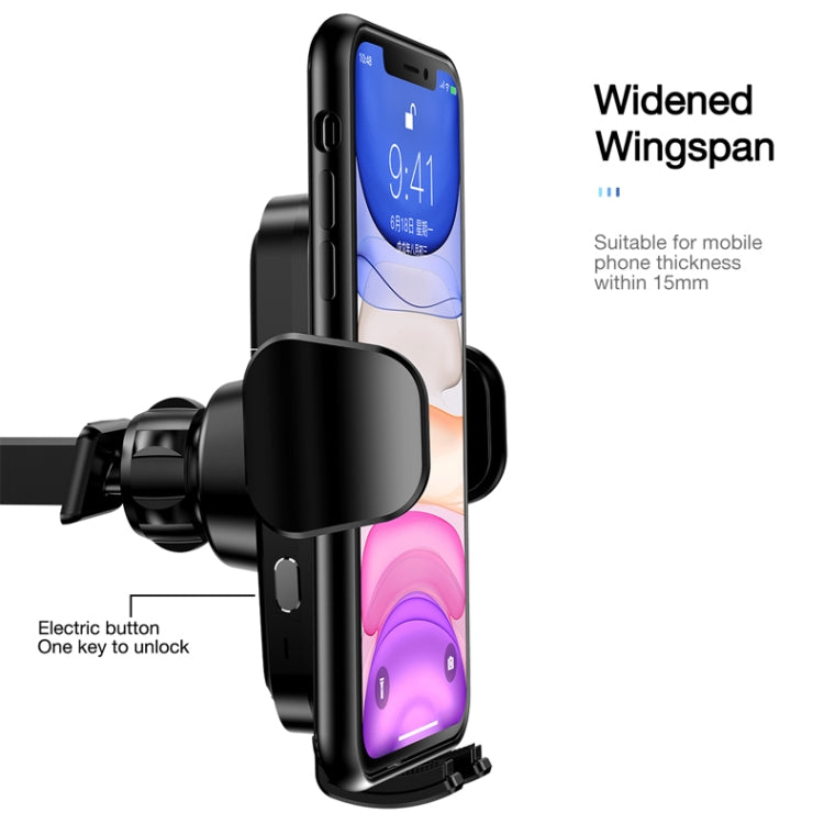 CAFELE Otto Series Car Water Cup (Fort)  Holderï¼ŒSuction Cup Telescopic Section + Cup Mouth Section(Black)