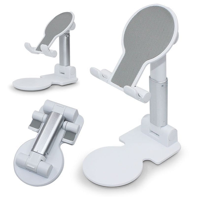 Universal Portable Folding Desktop Holder Bracket for Mobile Phone Tablet(White)