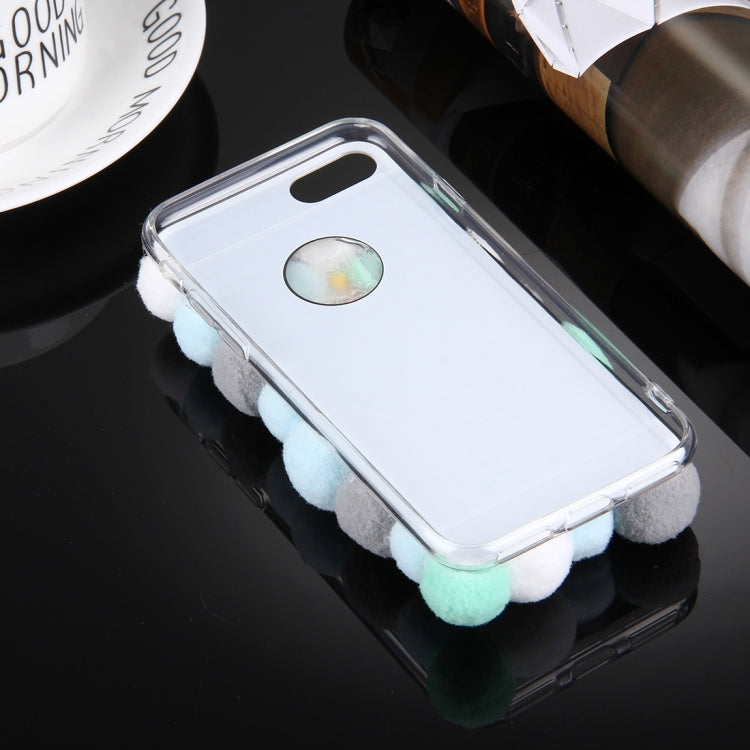 For  iPhone 8 & 7  3D Furry Balls Pattern TPU Protective Case