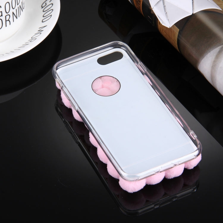 For  iPhone 8 & 7  3D Furry Balls Pattern TPU Protective Case