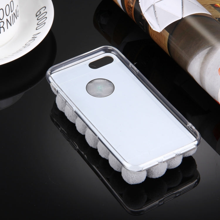 For  iPhone 8 & 7  3D Furry Balls Pattern TPU Protective Case