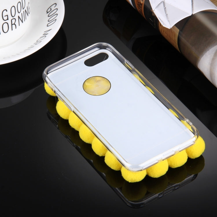 For  iPhone 8 & 7  3D Furry Balls Pattern TPU Protective Case