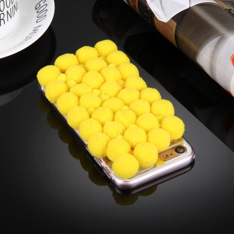 For  iPhone 8 & 7  3D Furry Balls Pattern TPU Protective Case