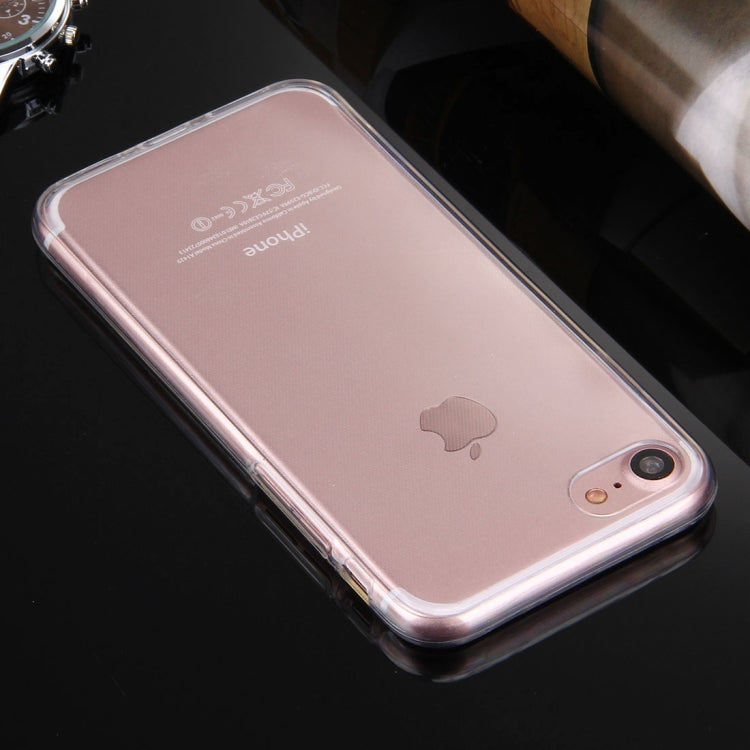 For  iPhone 8 & 7  0.75mm Double-sided Ultra-thin Transparent TPU Protective Case