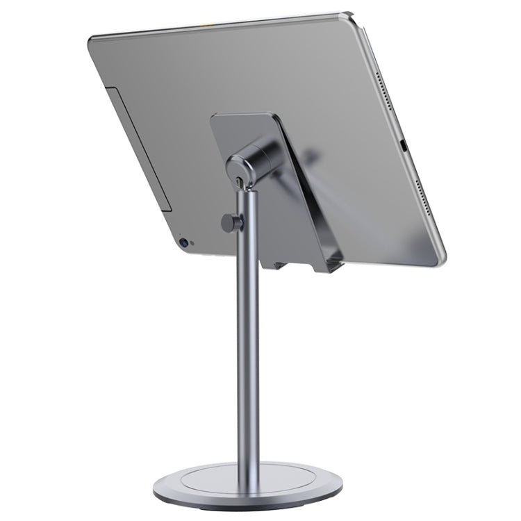 LICHEERS LC-359 Mobile Phone Flat Metal Telescopic Stand for 4-12.9 inch Phones & Tablets