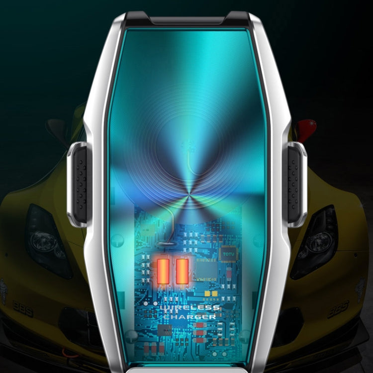 S9 15W Max Fast Charge Automatic Clamping Arm Car Mount