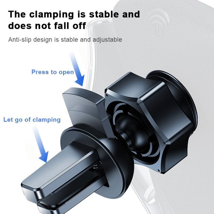 R2 Universal Infrared Induction Car Air Outlet Wireless Charging Mobile Phone Holder